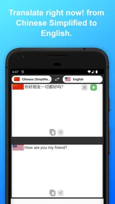 English to Chinese Simplified Translator android App screenshot 3